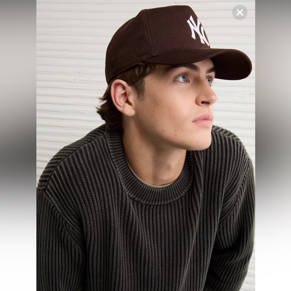 NWT AE Mens Fisherman Crew Neck Sweater - Picture 7 of 11